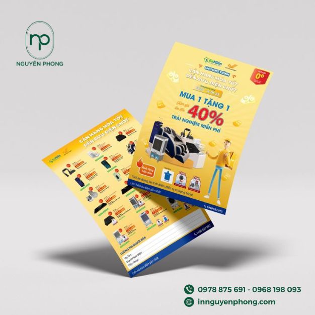 in tờ rơi điện máy thông dung